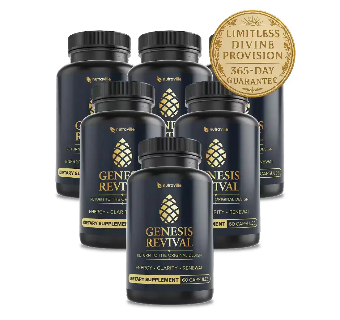 Genesis Revival 6 Bottle Bundle with 365-Day Money Back Guarantee